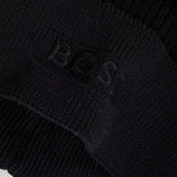 Cappello a coste  logo ricamo nero