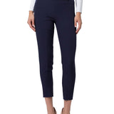 Pantalone Amalio taglio crop blu