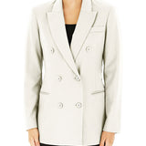 Blazer doppiopetto Bella bianco