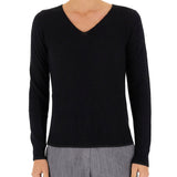 Maglia Blaky con scollo a V nero