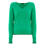 Maglia Blaky con scollo a V verde