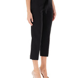 Pantalone chino Taty con cintura nero