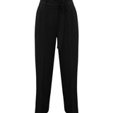 Pantalone chino Taty con cintura nero