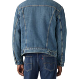 Giacca Sherpa type 3 jeans denim medio