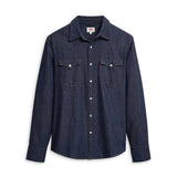 Camicia Western Barstow denim scuro