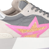 Sneakers dreamy 03 suede/nylon sabbia multi