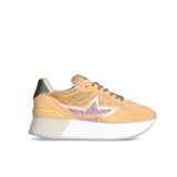 Sneakers dreamy 03 suede/nylon arancio multi