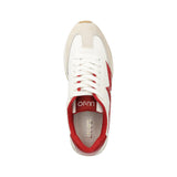 Sneakers dreamy 03 pelle bianco/rosso