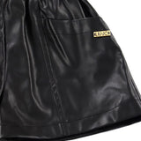 Short spalmato nero
