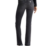 Jeans bottom up  fly rw black denim