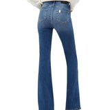 Jeans bottom up beat hw denim medio