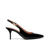 slingback-modello-chanel-in-vernice-con-catena-e-cuori-nero