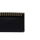 Pochette lavorata nero/oro