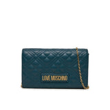 Pochette quilted smeraldo