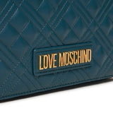 Pochette quilted smeraldo