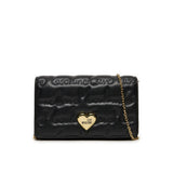 Pochette ricamata nero