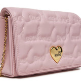 Pochette ricamata rosa