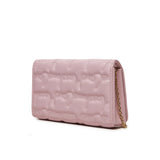 Pochette ricamata rosa