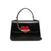 borsa-a-mano-con-applicazione-heart-logo-nero