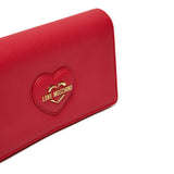 Pochette saffiano rosso