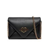 Pochette con cuore nero