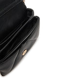 Pochette con cuore nero