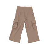 Pantalone cargo beige