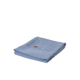 Copertina in maglia di cotone azzurro
