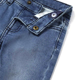 Jeans regular fit stretch blu medio