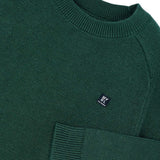 Girocollo basic verde