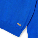 Girocollo basic azzurro