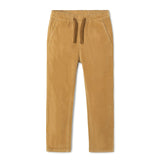 Pantalone jogging velluto beige