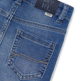 Jeans skinny stretch blu medio