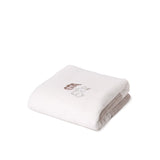 Copertina motivo coniglietti beige