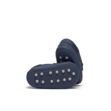 Mocassino neonato blu