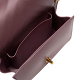 Borsa a tracolla Flat S magenta/oro