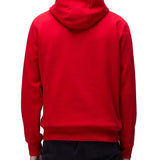 Felpa con cappuccio balis hood rosso