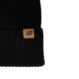 Cappello con etichetta logo laterale nero