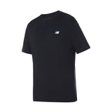 T-shirt maniche corto logo sul petto nero