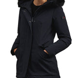 Parka Donnet  con pelliccia nero