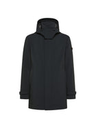Parka Groff in tessuto tecnico nero