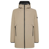 Parka Metide in tessuro Primaloft beige