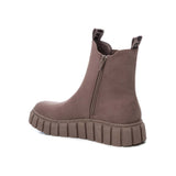 Stivaletto Chelsea con zip taupe