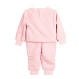 Completo due pezzi (felpa zip con cappuccio + pantalone) Room rosa