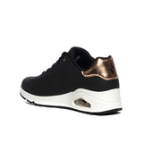 Sneakers uno Golden Air con suola ammortizzata nero