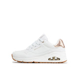 Sneakers uno Golden Air con suola ammortizzata bianco