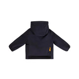 Giubbino Baby con cappuccio Aurelio Velour blu