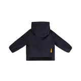 Giubbino Kids con cappuccio Aurelio Velour blu
