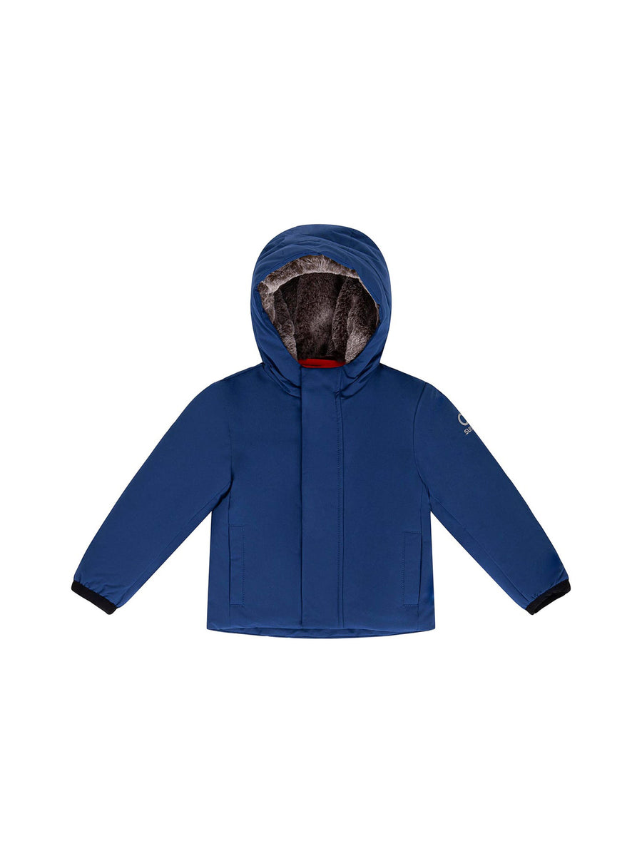 Parka Baby K-Montebianco Fur Blu