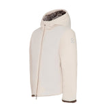 Giubbbino Baby K-Roberta Fur con cappuccio Panna